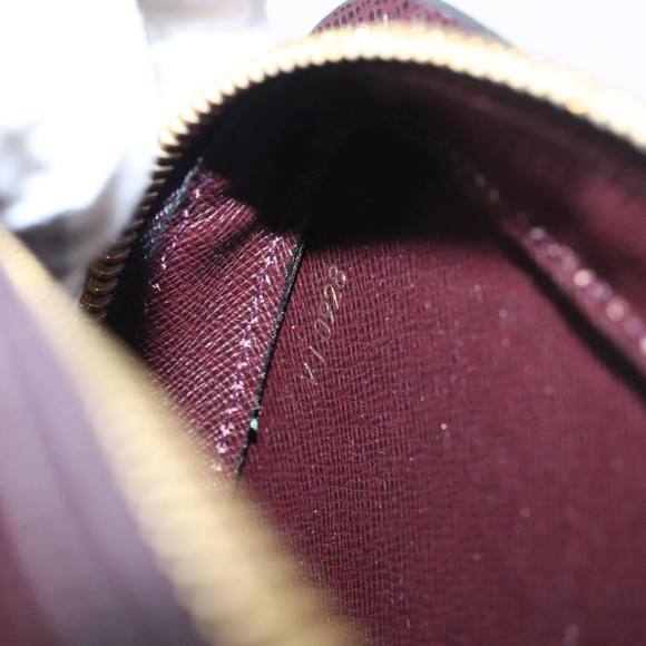 LOUIS VUITTON Taiga Baikal Clutch Bag Acajou M30186 LV Auth 98749 - Picture 12 of 16